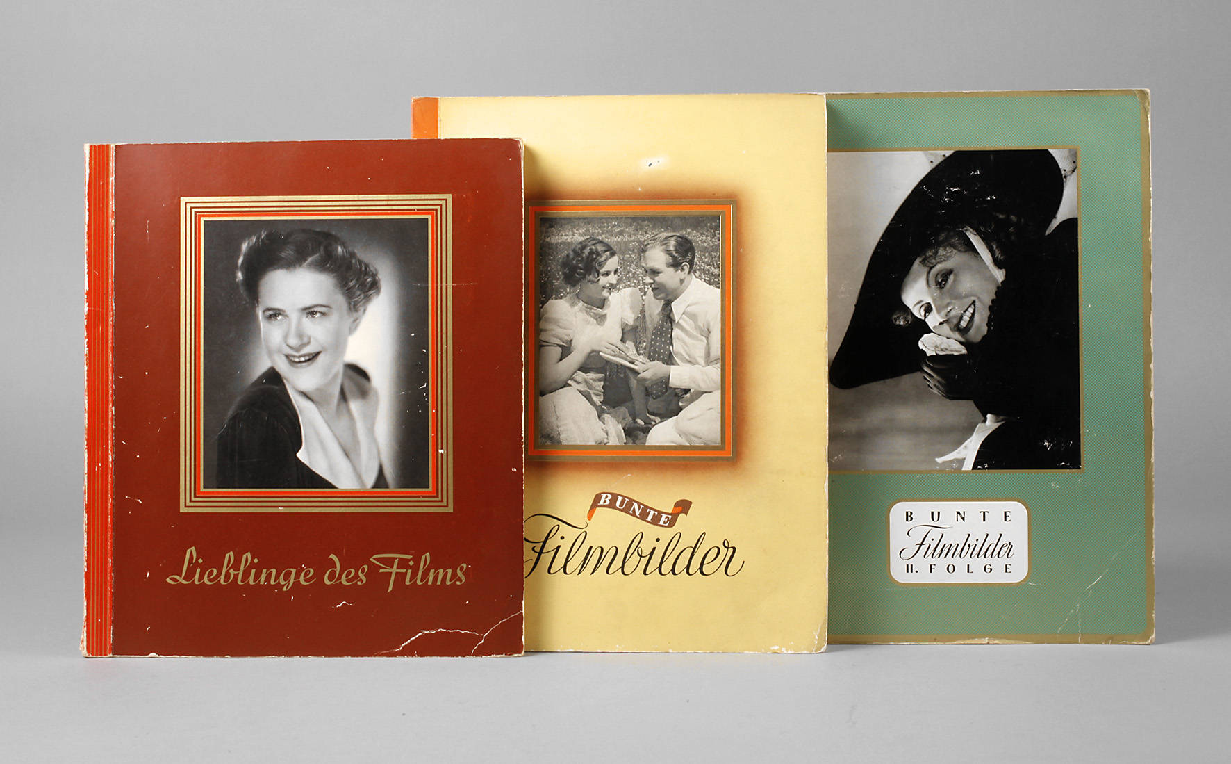 Konvolut Sammelbilderalben Schauspieler