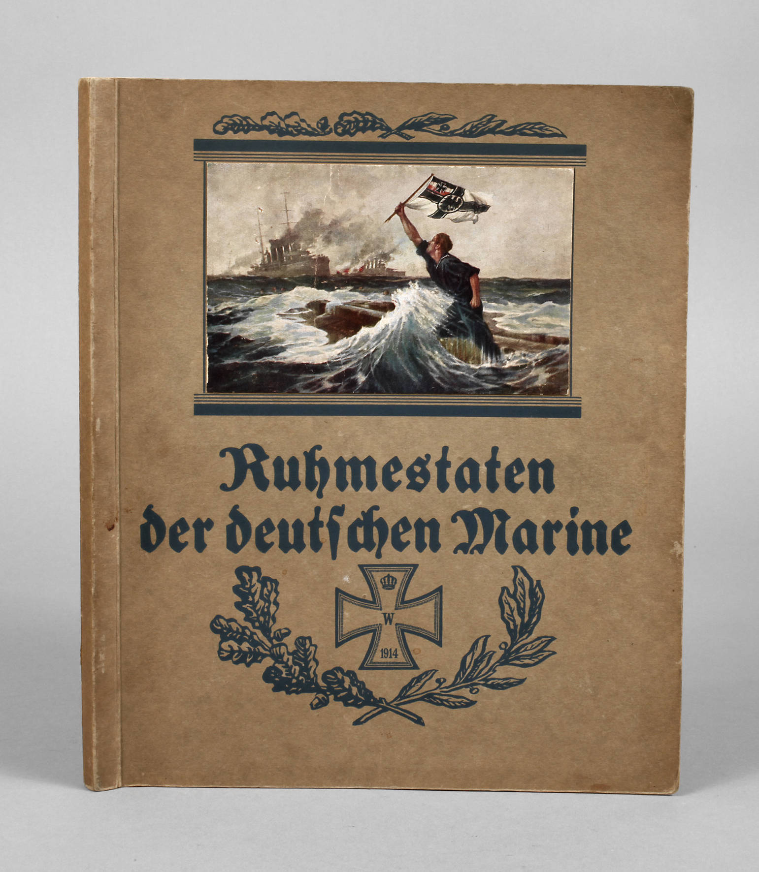 Zigaretten-Sammelbilderalbum Marine