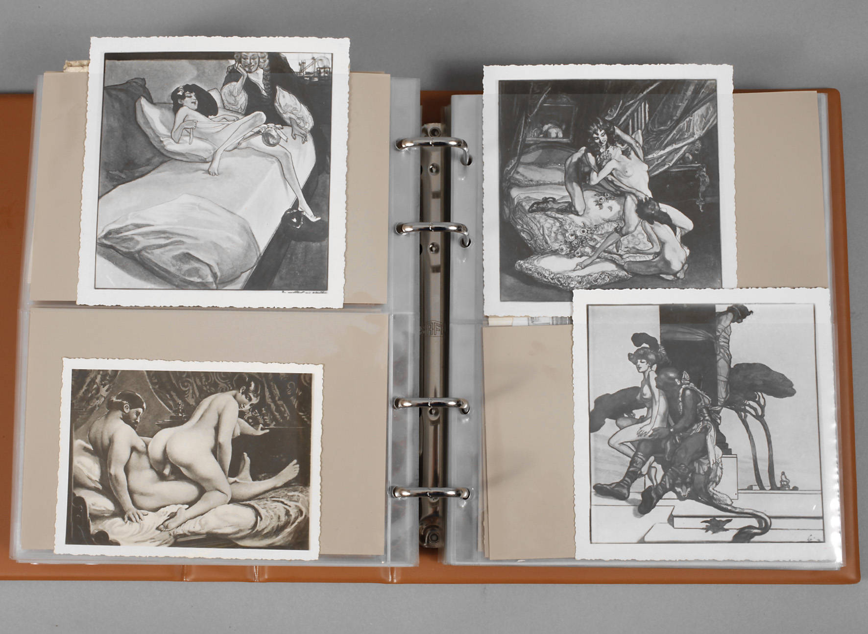 Album mit erotischen Motiven