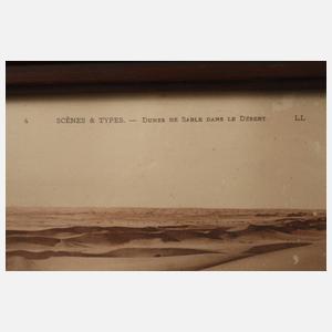 Sechs Fotografien Arabien/Wüste