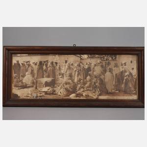 Sechs Fotografien Arabien/Wüste