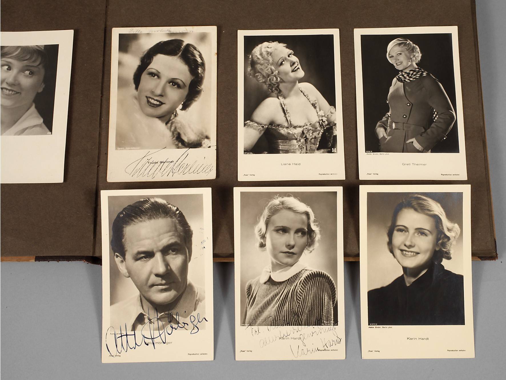 Album Schauspielkarten