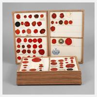 Konvolut historischer Siegelabdrücke111