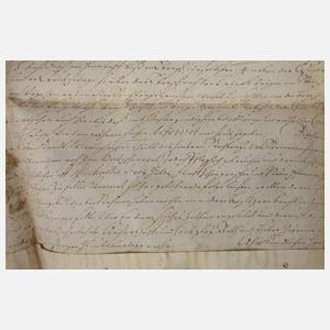 Historischer Lehnbrief