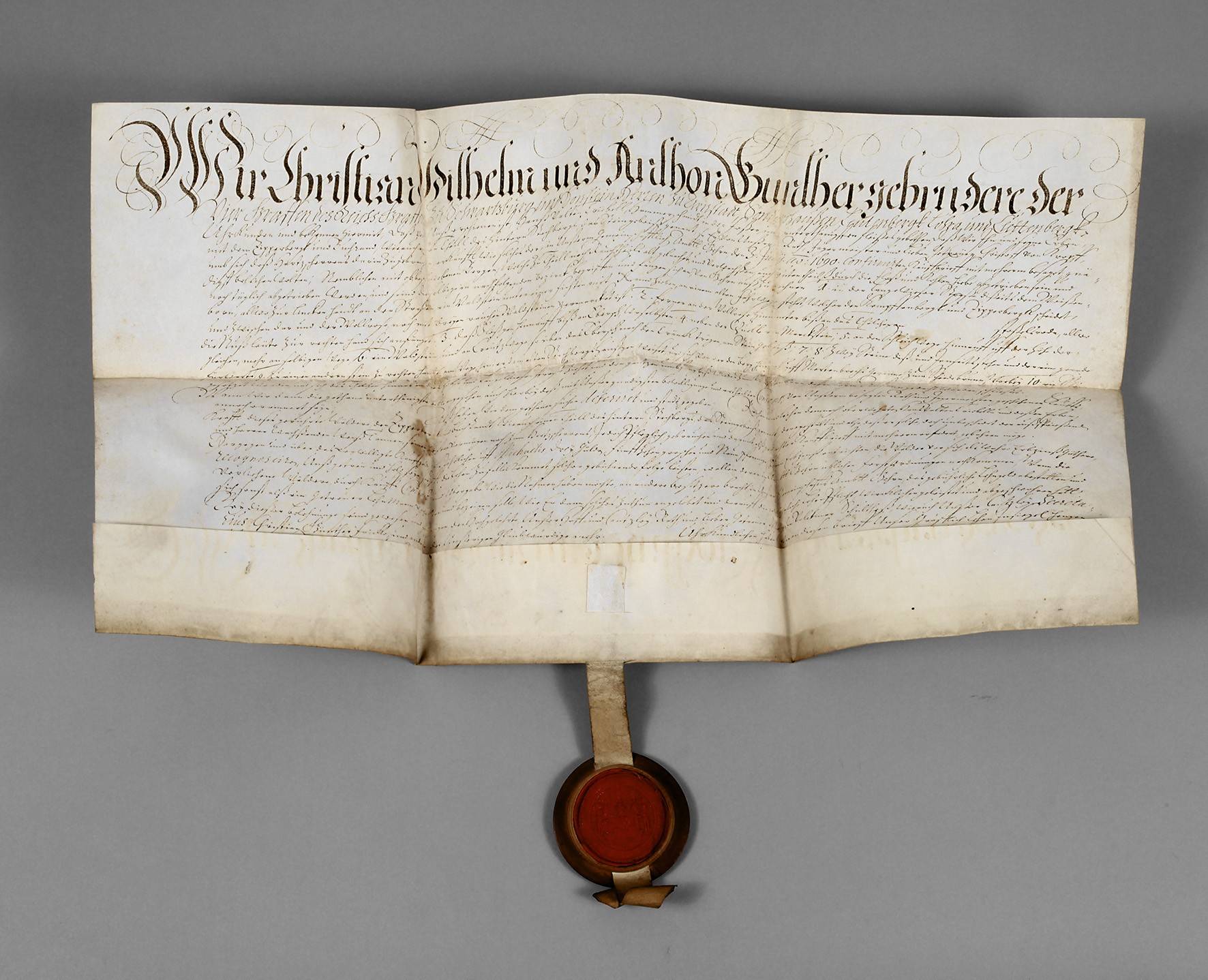 Historischer Lehnbrief