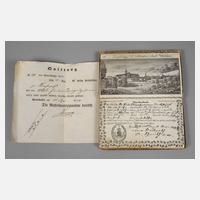 Wanderbuch für Handwerksgesellen Sachsen-Weimar111