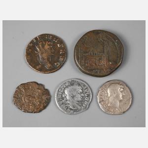 Konvolut römische Münzen