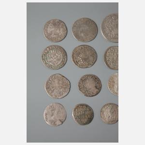 Konvolut Kleinmünzen der frühen Neuzeit