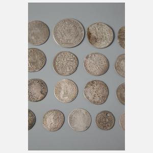 Konvolut Kleinmünzen der frühen Neuzeit