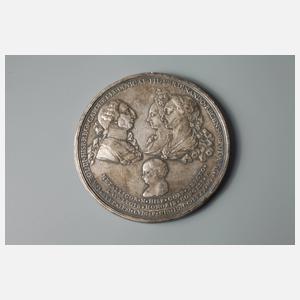 Silber-Medaille Carl III. von Spanien (1759-1788)