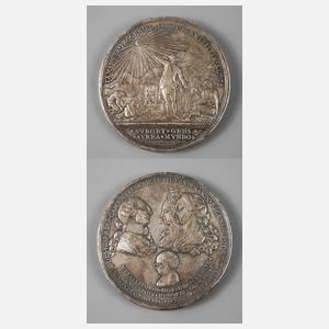 Silber-Medaille Carl III. von Spanien (1759-1788)