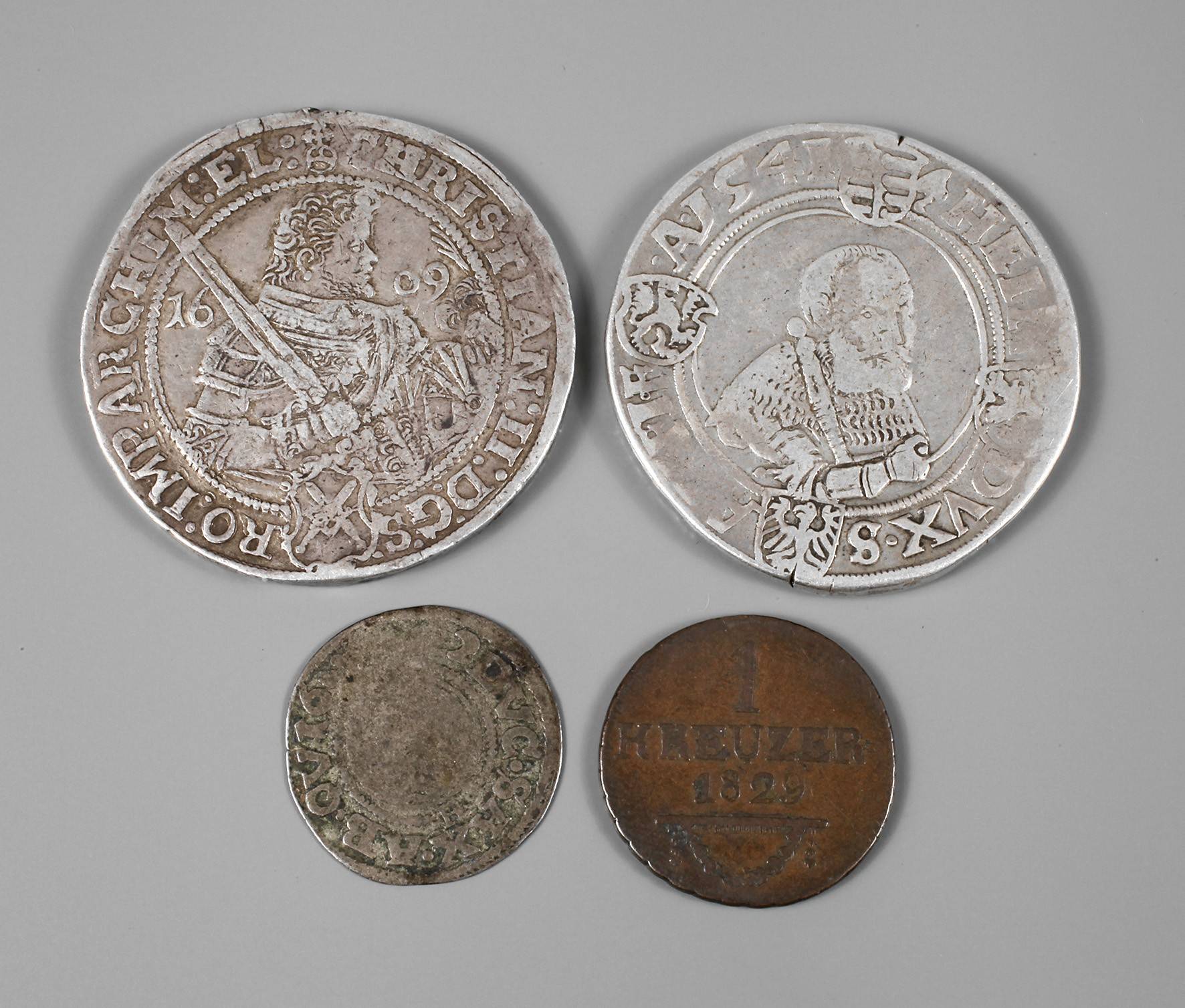 Kleiner sächsischer ”Münzschatz” mit Münzen des 16./17. Jh.