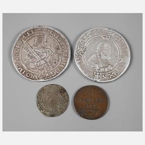 Kleiner sächsischer ”Münzschatz” mit Münzen des 16./17. Jh.