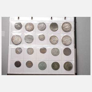 Münzalbum frühneuzeitliche Kleinmünzen bis 19./20. Jh.