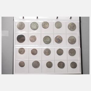 Münzalbum frühneuzeitliche Kleinmünzen bis 19./20. Jh.