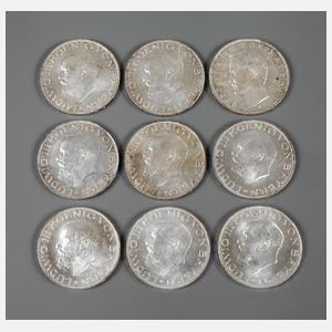 Neunmal 3 Mark Bayern