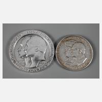 Zwei Münzen Kaiserreich111
