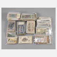 Konvolut Geldscheine und Notgeld111