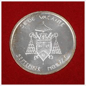 Silber-Münze Vatikan
