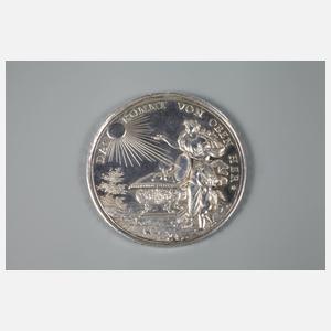 Silbermedaille Freimaurer