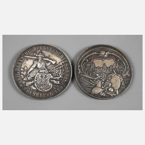 Zweimal Medaillen Bundesschießen