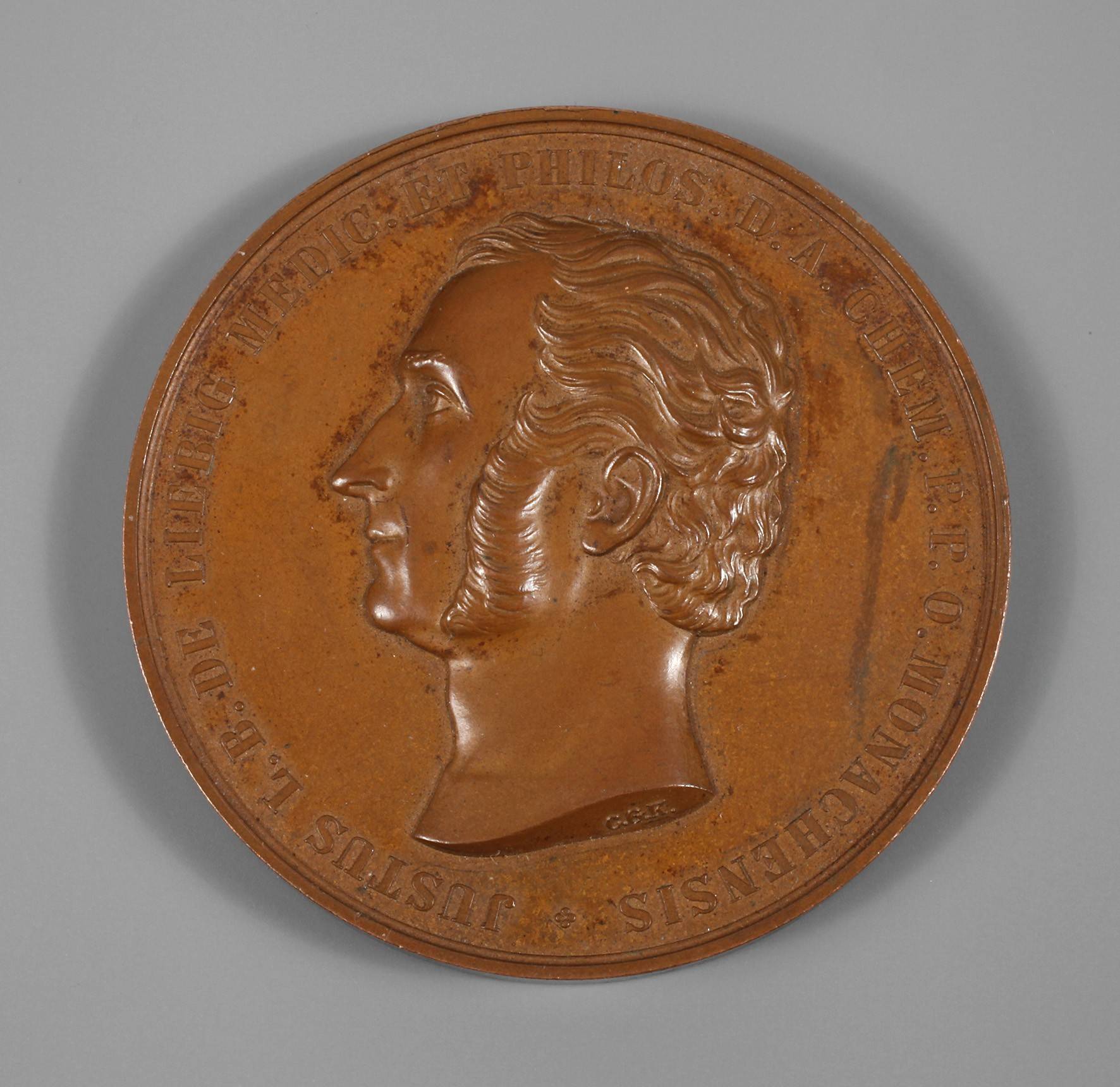 Medaille auf Justus von Liebig