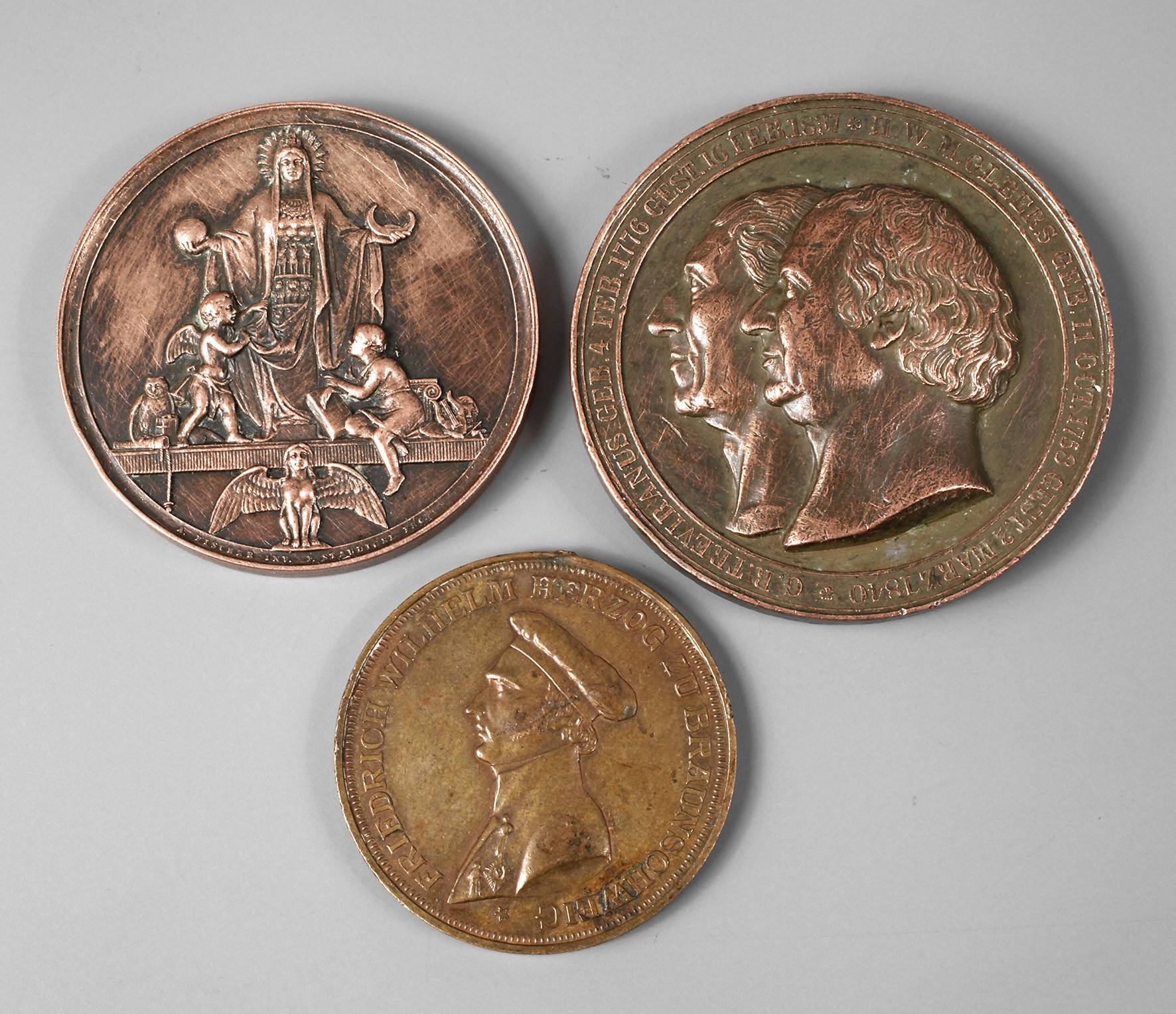 Drei Bronzemedaillen