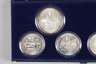 Etui Silbermünzen Olympiade Moskau