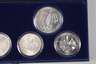 Etui Silbermünzen Olympiade Moskau