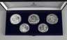 Etui Silbermünzen Olympiade Moskau