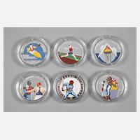 Etui Silbermünzen Olympiade Sydney111