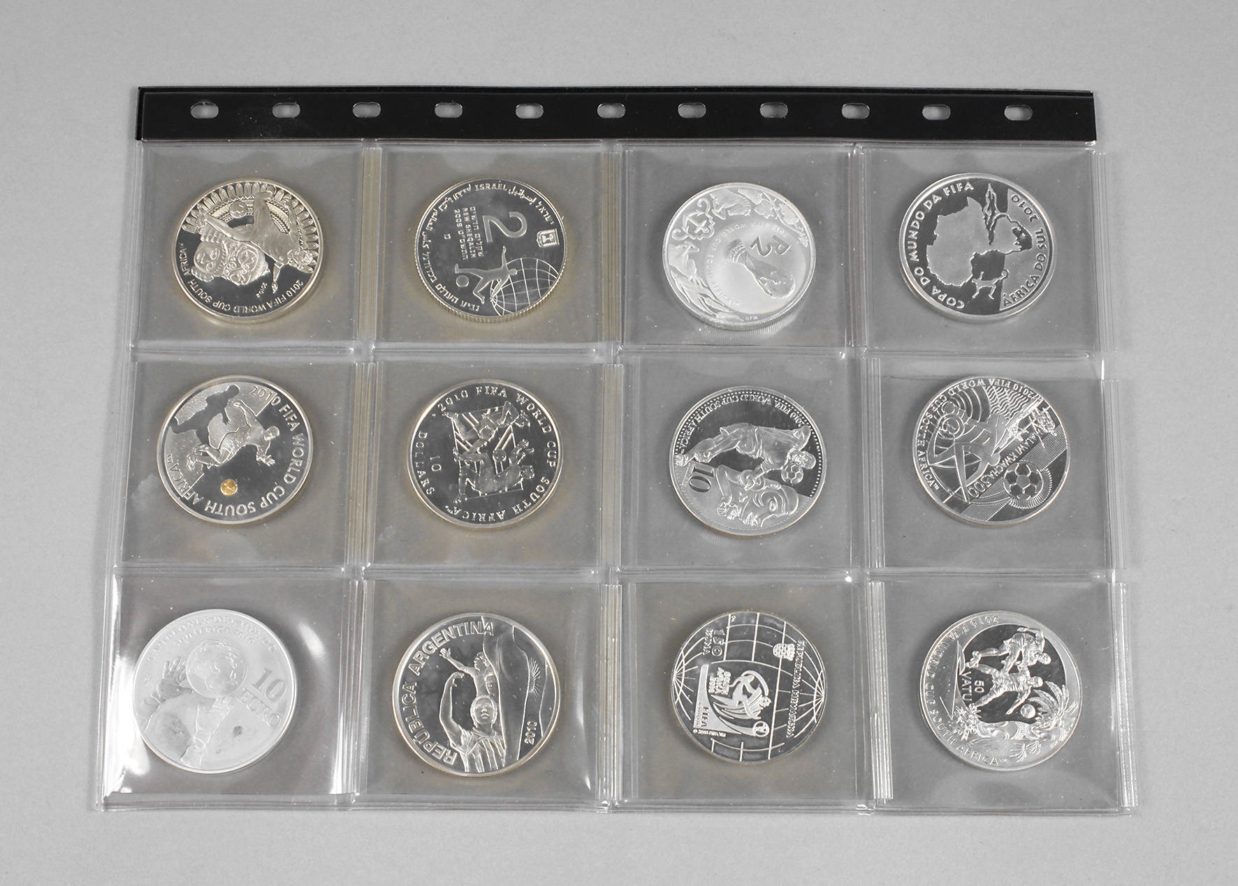 Konvolut Gedenkprägungen FIFA 2010 South Africa