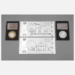 Konvolut 25 Jahre Deutsche Einheit