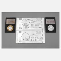 Konvolut 25 Jahre Deutsche Einheit111