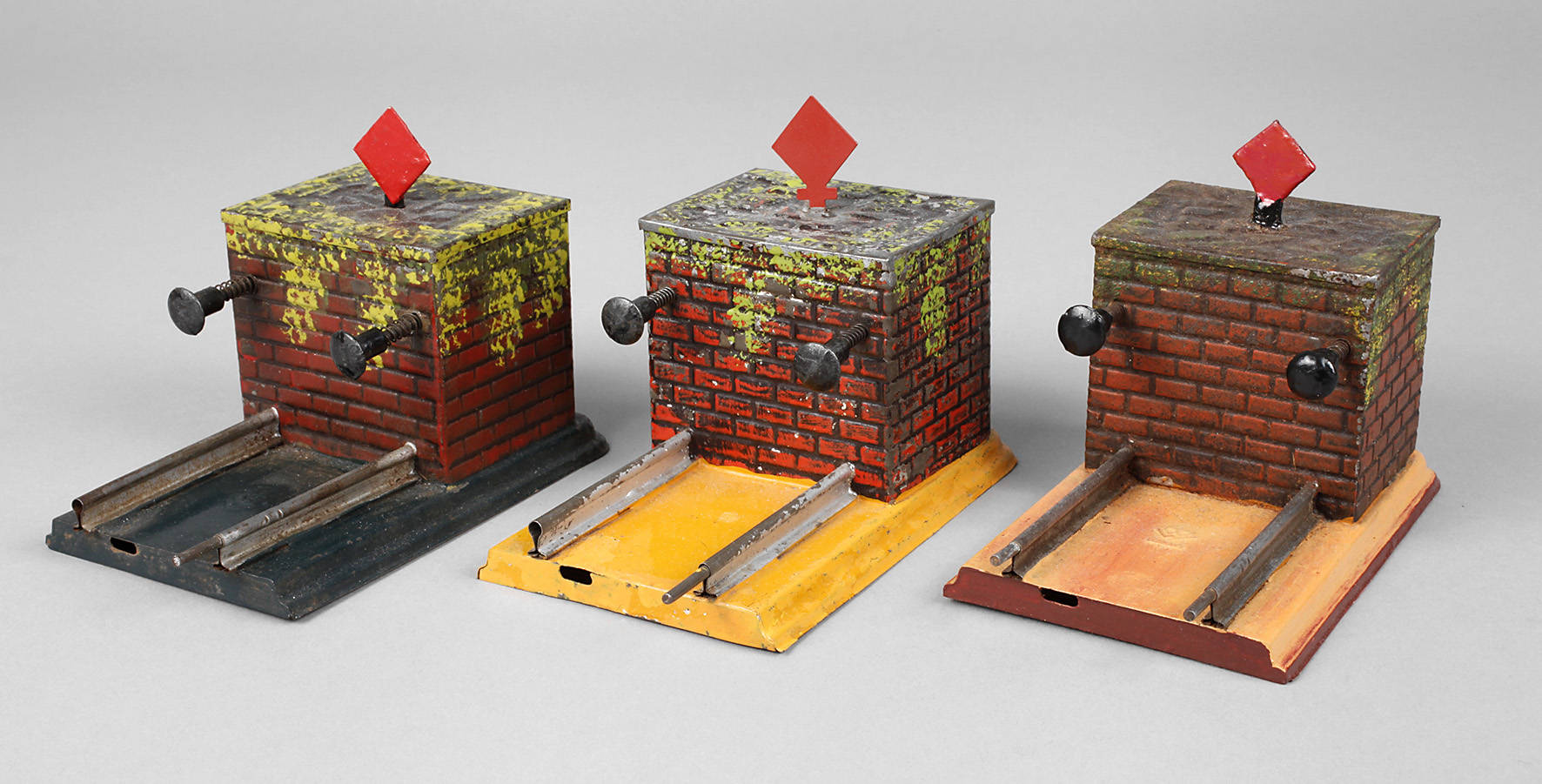 Bing drei Prellböcke