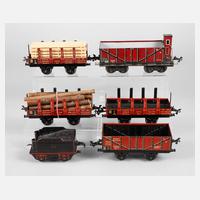 Karl Bub Konvolut Güterwagen111