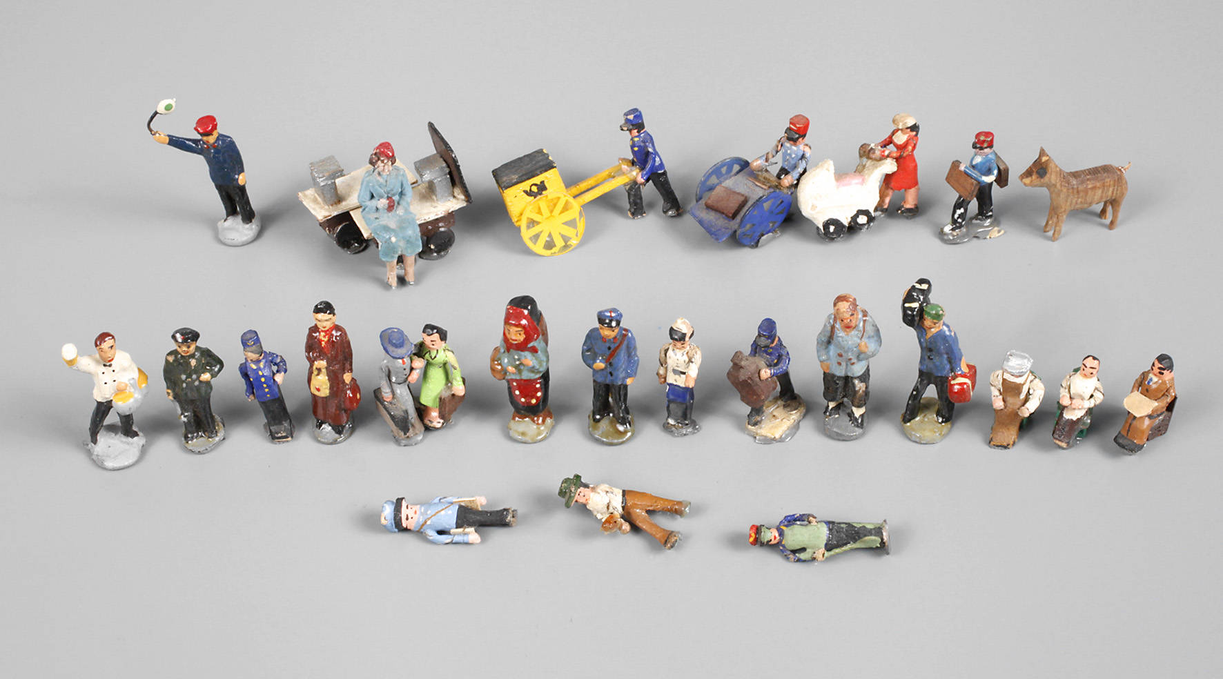 Konvolut Eisenbahnfiguren