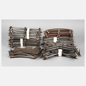 Konvolut Eisenbahnschienen Spur 0/1