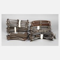 Konvolut Eisenbahnschienen Spur 0/1111