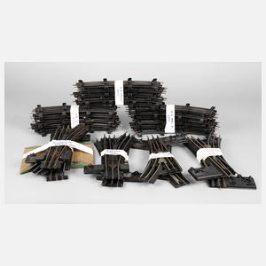 Konvolut Eisenbahnschienen Spur 0