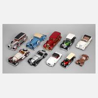 Konvolut Modellautos111