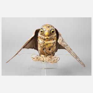 Bewegungspielzeug als Eule