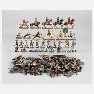 Konvolut Zinnsoldaten