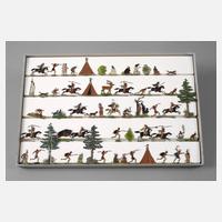 Zinnfiguren als Indianer111