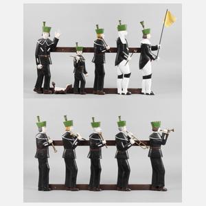 Bergparade als Zierelement