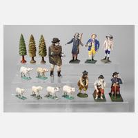 Konvolut Grulicher Aufstellfiguren111