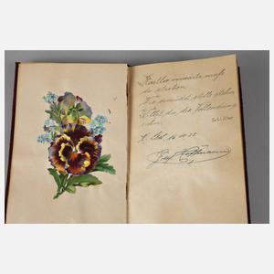 Poesiealbum mit Oblaten