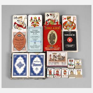 Konvolut Spielkarten