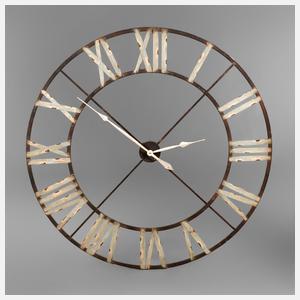 Übergroße Wanduhr