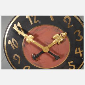 Ziffernblatt einer Turmuhr